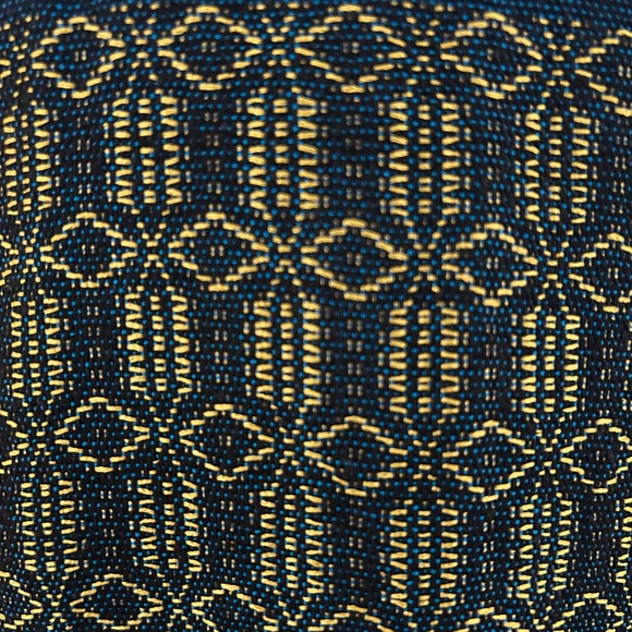 Hand loom vintage long blazer made in Oaxaca mex. - Picture 5 of 8